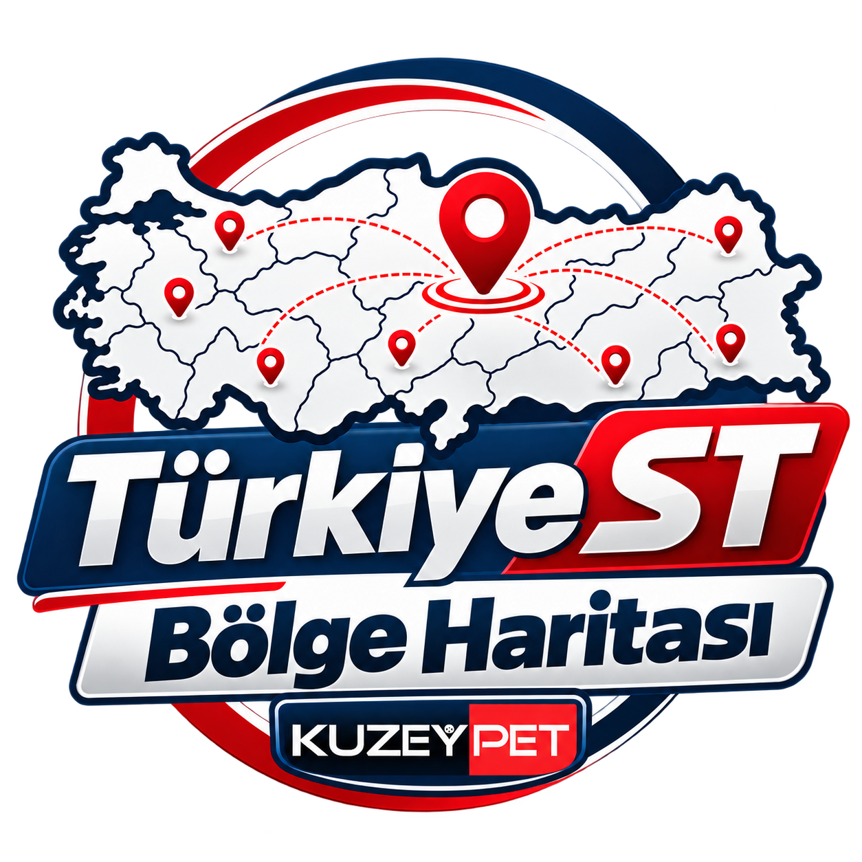 Türkiye ST Bölge Haritası